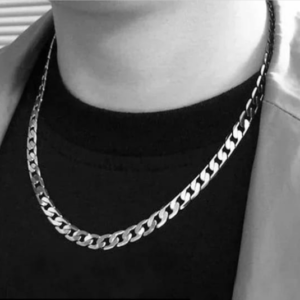 Cuban Stainless Chain Necklace For Boys